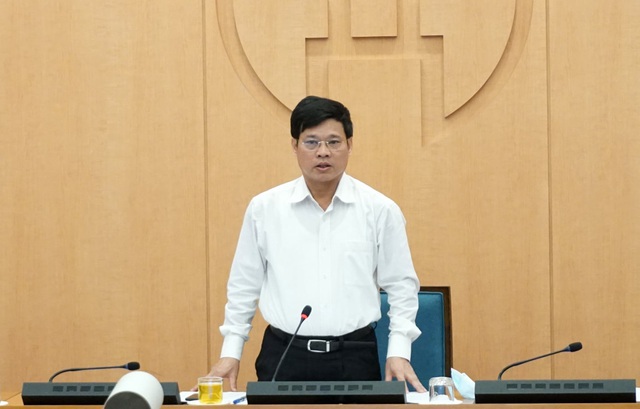 Ông Ngô Văn Quý - Phó Chủ tịch UBND TP Hà Nội kết luận buổi họp